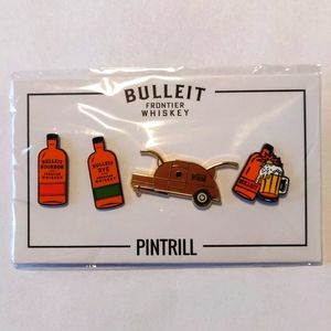 Bulleit Bourbon Pins - Assorted 4 Pack